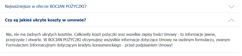 Bocian Pożyczki
