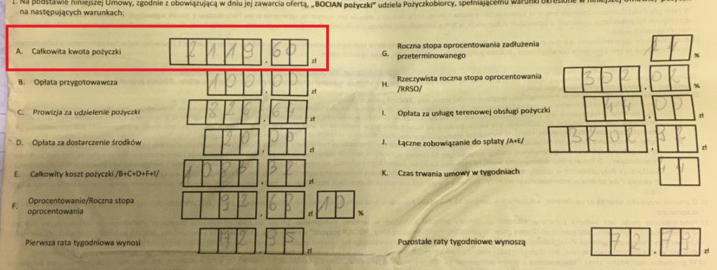 Bocian Pożyczki