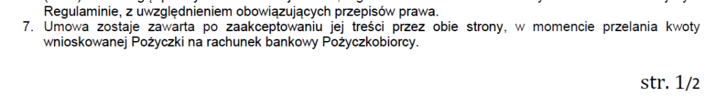 netgotówka forma zawarcia umowy