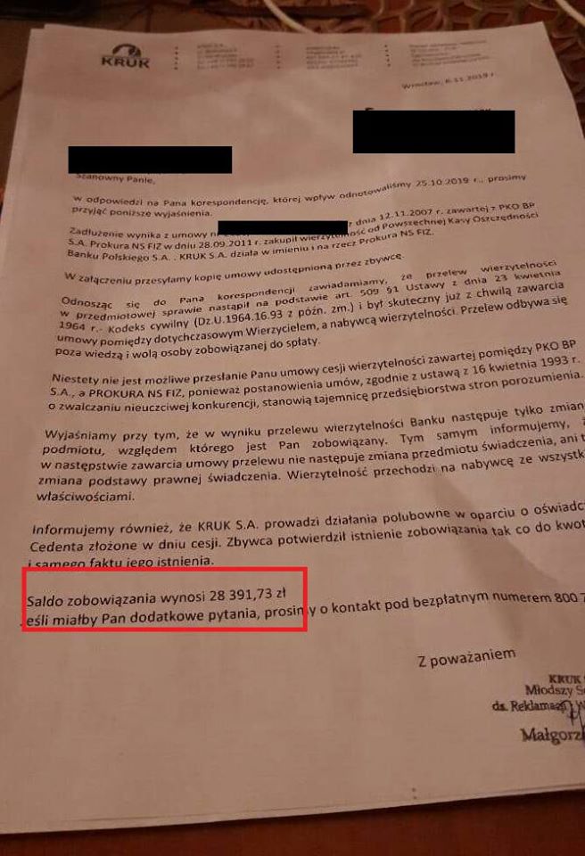 przedawnienie kredytu