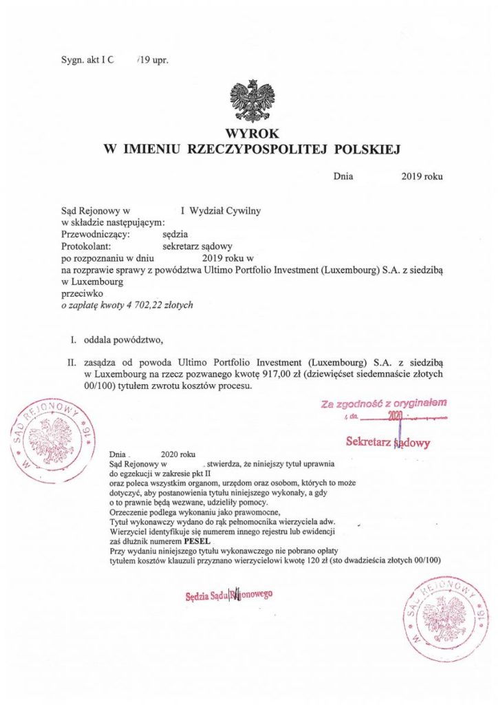 kancelaria oddłużeniowa