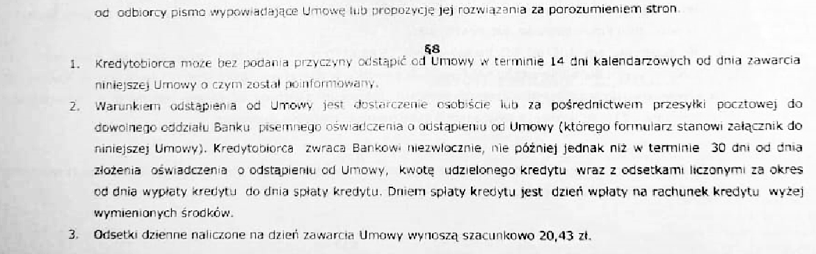 jak odstąpić od umowy o kredyt konsumencki jak odstąpić od umowy o kredyt konsumencki