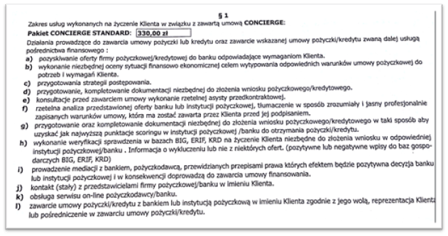 pożyczka – regulamin usługi dodatkowej pożyczka - regulamin usługi dodatkowej