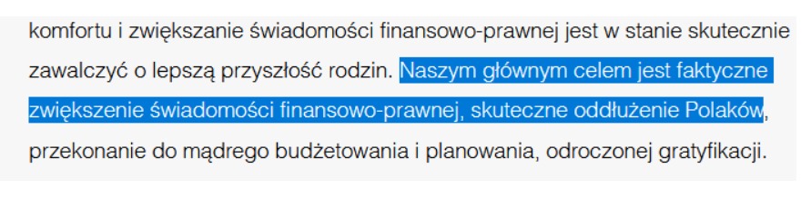 cele fundacji oddłużeniowej cele fundacji oddłużeniowej
